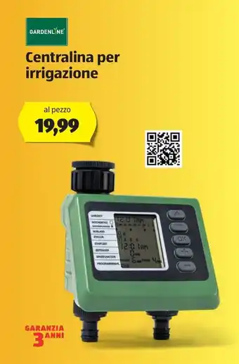ALDI Garden Line Centralina per irrigazione offerta