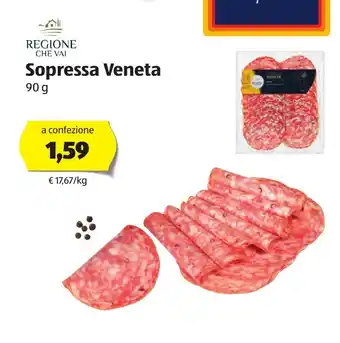 ALDI Regione Che Vai Sopressa Veneta 90g offerta