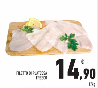 Conad Filetto di platessa fresco offerta