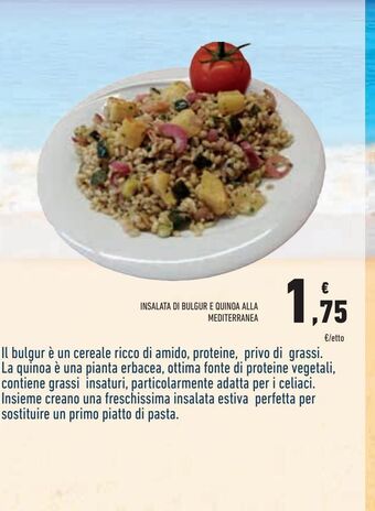 Conad Insalata di bulgur e quinoa alla mediterranea offerta