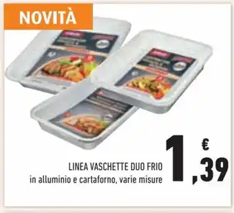 Conad Linea vaschette duo alluminio offerta