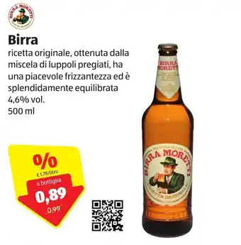 ALDI Birra Moretti 500ml offerta