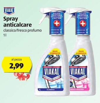 ALDI Viakal Spray anticalcare 1L offerta