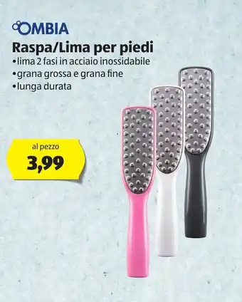 ALDI Ombia Raspa/Lima per piedi offerta