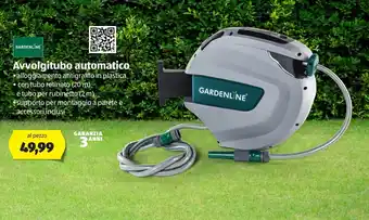 ALDI Garden Line Avvolgitubo automatico offerta