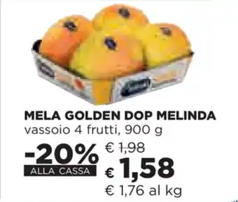 Coop Mela Golden DOP Melinda 900g offerta
