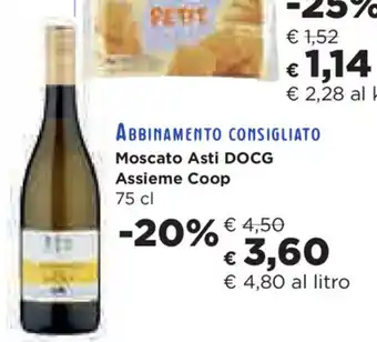 Coop Moscato Asti DOCG Assieme 75cl