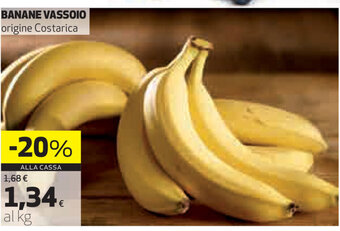 Coop Banane Vassoio offerta