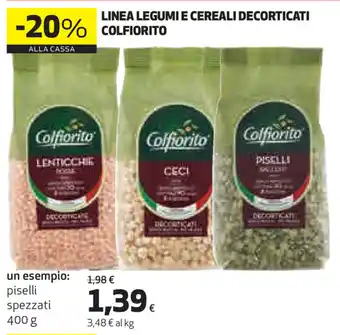 Coop Colfiorito Linea Legumi E Cereali Decorticati 400g offerta