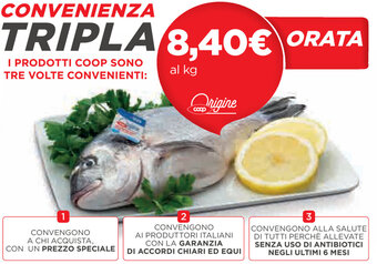 Coop Orata offerta