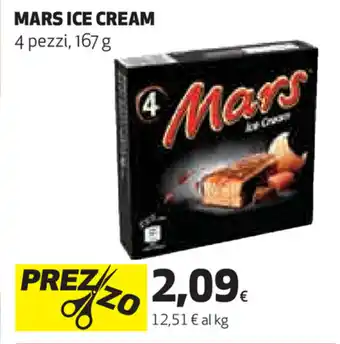 Coop Mars Ice Cream 4 pezzi 167g offerta