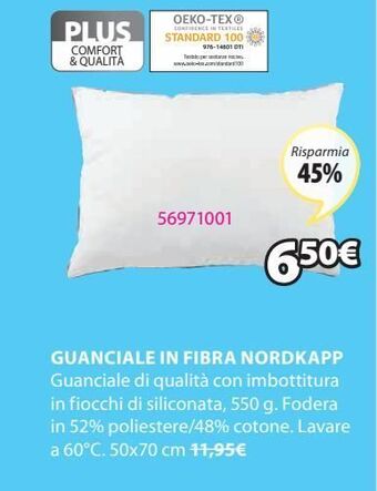 JYSK Guanciale in fibra offerta