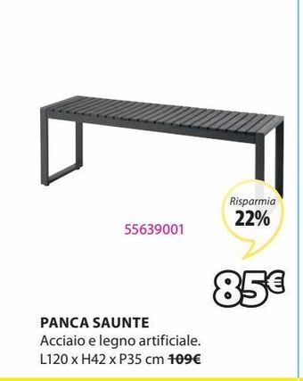 JYSK Panca offerta