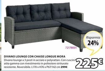 JYSK Divano lounge con chaise longue offerta