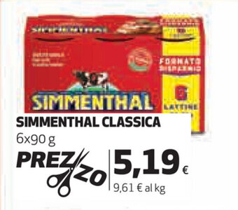 Coop Simmenthal Classica 6x90g offerta