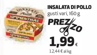 Coop Insalata di Pollo 160g offerta