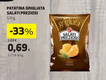 Salati Preziosi Grigliata Patatina 120g