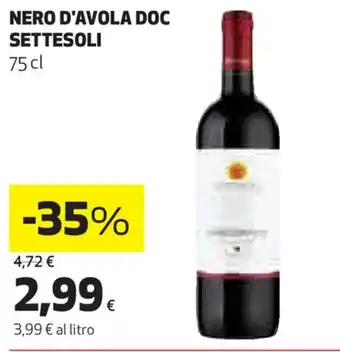 Nero D'Avola DOC Settesoli 75cl