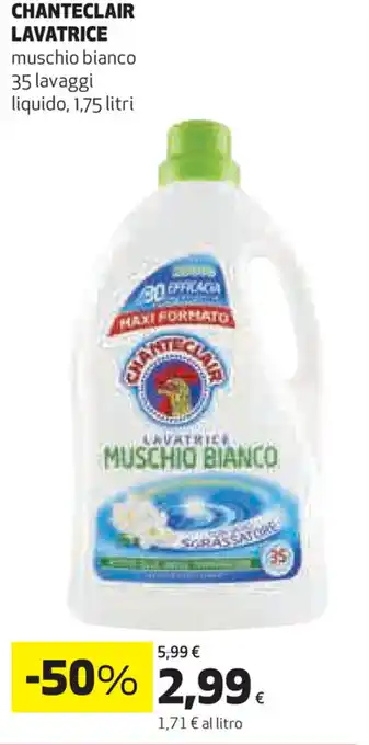 Coop Chanteclair Lavatrice 35 lavaggi 1,75 litri offerta