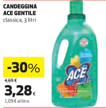 Coop Ace Gentile Candeggina 3 litri offerta