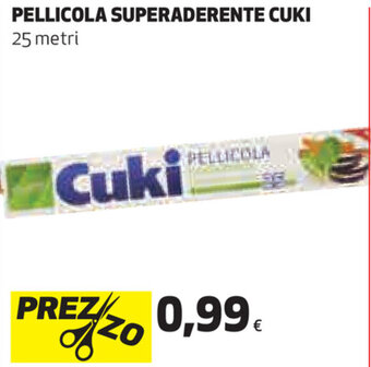 Coop Cuki Pellicola Superaderente 25 metri offerta