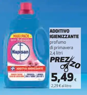 Coop Napisan Additivo Igienizzante 2,4 litri offerta