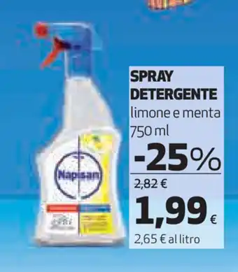 Coop Napisan Spray Detergente 750ml offerta