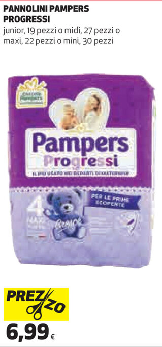 Coop Pampers Progressi Pannolini offerta