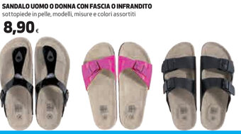 Coop Sandalo Uomo o Donna Con Fascia o Infrandito offerta