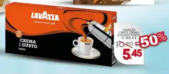 Sigma Lavazza Caffè Crema e gusto forte 250 g x 4 offerta