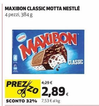 Coop Maxibon classic motta nestlé offerta