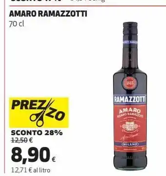 Coop Amaro ramazzotti offerta