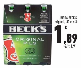 Birra beck's
