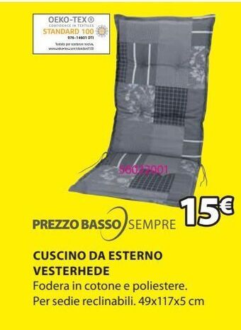 Cuscino da esterno