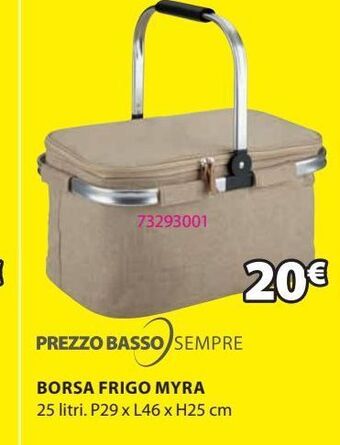 JYSK Borsa frigo offerta