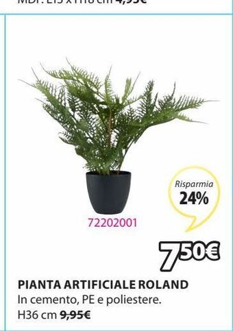 JYSK Pianta artificiale offerta