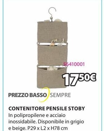 JYSK Contenitore pensile offerta