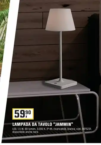 OBI Lampada da tavolo "jammin" offerta