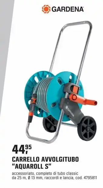Carrello avvolgitubo "aouaroll s"