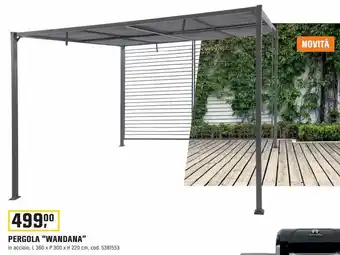 OBI Pergola "wandana" offerta