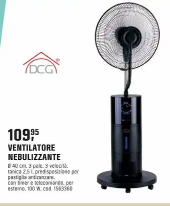 OBI Ventilatore nebulizzante offerta