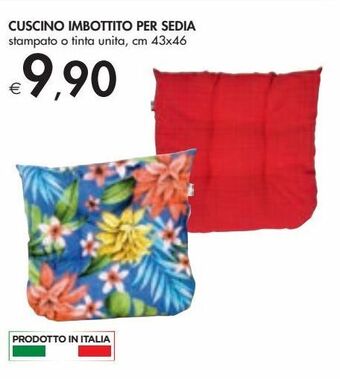 Cuscino imbottito per sedia