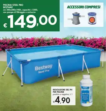 Bennet Piscina steel pro bestway offerta