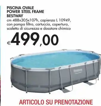 Bennet Piscina ovale bestway offerta