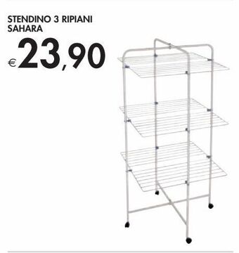 Stendino 3 ripiani sahara