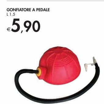 Gonfiatore a pedale
