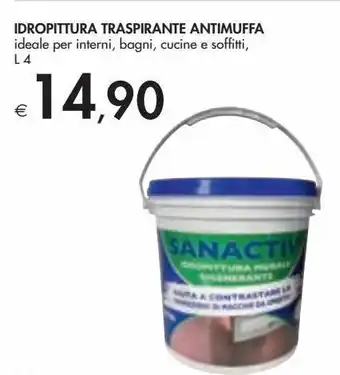 Bennet Idropittura transpirante antimuffa offerta