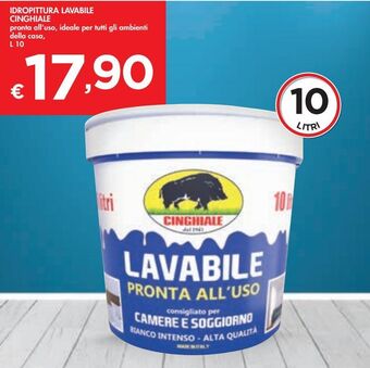 Bennet Idropittura lavabile cinghiale offerta