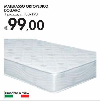 Bennet Materasso ortopedico dollaro offerta