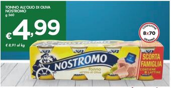 Tonno all'olio di oliva nostromo